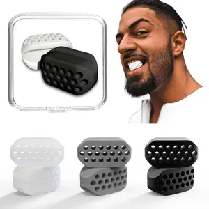 3 Pair Jaw Exerciser for Men & Women, Silicone Jawline Exerciser, Jaw Trainer Strengthener, Jawline Shaper, Jaw Line Exercise Skincare Comfort