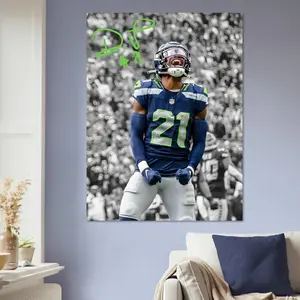 Devon Witherspoon Seattle Seahawks Poster Defensive Star Wall Art