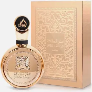 Lattafa Fakhar Gold Extrait Eau de Perfume Spray for Unisex, 3.4 Ounce