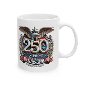 250 Years of American Freedom Mug Ceramic Mug Fathers Day