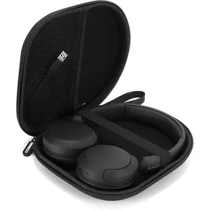 Case Compatible with JBL Tune 510BT Bluetooth Headphones, with JBL Tune 520BT/670NC Live 460NC, with Sony WH-CH520/510, Portable Travel Carrying Headphone Case for On Ear Headphones (Black)