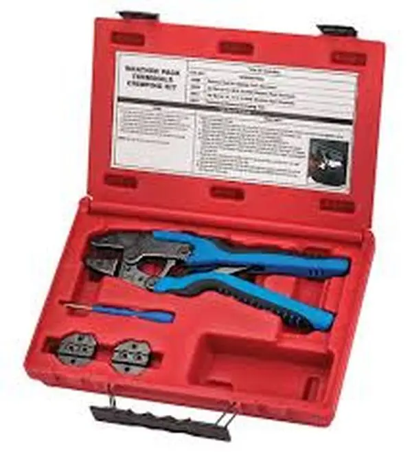 S & G SGT-18850 Plastic Terminals Crimping Kit, 1 Complete Kit, 2.82 lbs