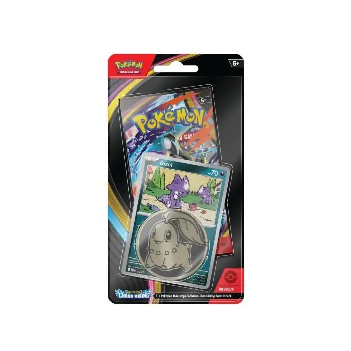 Pokemon Mega Evolution ME4 Chaos Rising Checklane Blister