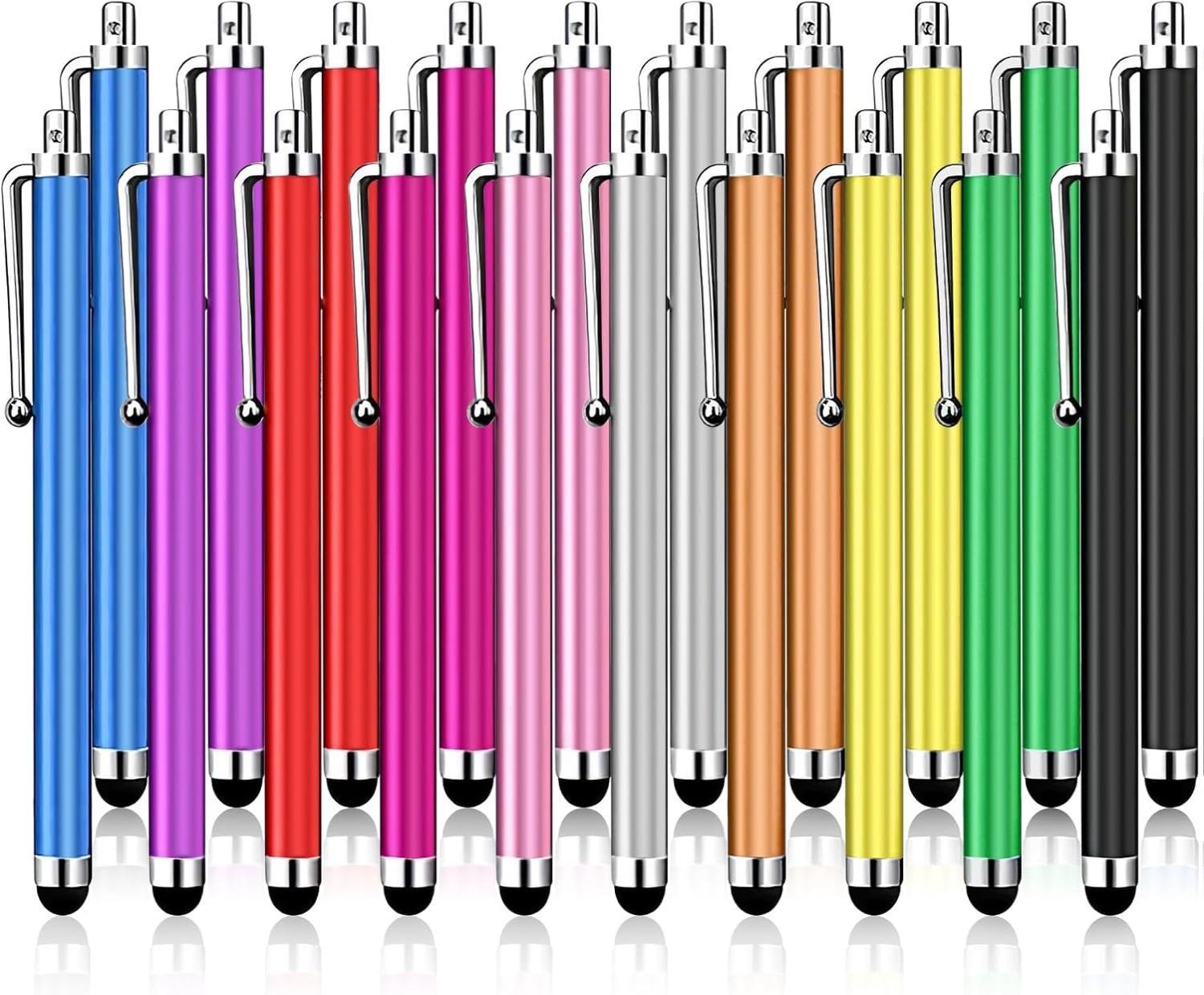 20 Pack Stylus Pen,Stylus Pen for Touchscreen High Precision and Sensitivity for Everyday Writing/Drawing,Universal Stylus Compatible with Touch Screens 20 Pack Stylus Pen,Stylus Pen for Touchscreen High Precision and Sensitivity for Everyday Writing/Drawing,Universal Stylus Compatible with Touch Screens