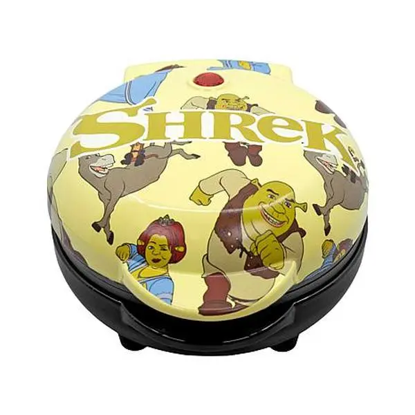 Uncanny Brands Shrek Mini Waffle Maker