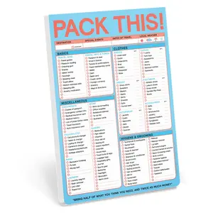 Pack This Pad (Pastel Version)