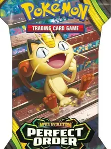 Perfect Order Sleeved Booster Pack - ME03: Perfect Order