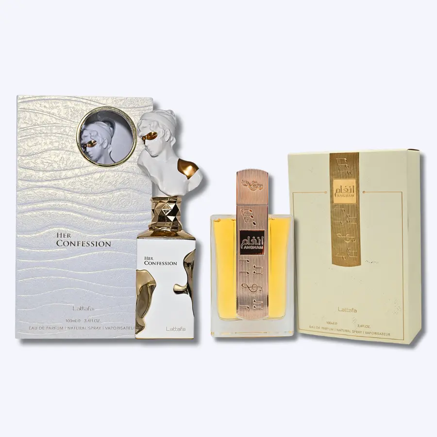 Lattafa Her Confession Angham Eau De Parfum for Women, Long-Lasting Floral Scent with Cinnamon & Tuberose Notes, 2024 Limited Edition EDP Fragrance, 3.4 FL.OZ, Edp Fragrances, Floral Oriental Fragrance
