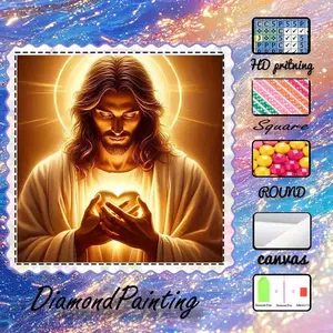 DIY 5D flocked diamond painting kit, AB diamonds, fairy dust diamonds, crystal diamonds, halo, hand heart, diamond embroidery, special craft diamond art set, wall decoration, gift for family, loved ones, friends, Handicraft, Handcraft, Handmade Gifts.