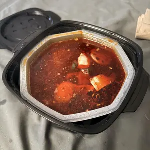 Haidilao Self-Heating Hot Pot Tomato Flavor with Vegetables 340g Ready in 15 Mins Instant Delicious Flavor No Stove Needed Quick Meal Chinese Dish