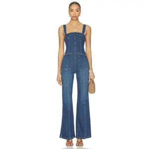 Free People x We The Free Suns Out Bootcut Jumpsuit in Erica