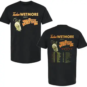 Tucker Wetmore Extends The Brunette World Tour 2026 Unisex T-Shirt HC1737