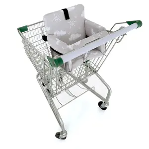 Baby Shopping/Grocery Cart & High Chair Cover - Cart Seat Cover, Reusable Baby Cart Cover - Perfect for Baby Girls & Boys - Indoor Supermarket Use