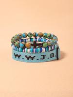 M37 Mud Blue Brown Turquoise