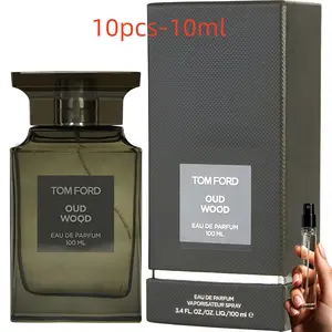 Trial pack Tom Ford Private Blend Oud Wood Eau De Parfum Spray 3.4oz 10pcs-10ml