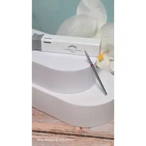 1 Diamond Nail Drill Bit DFL 2.3*10mm/ Red