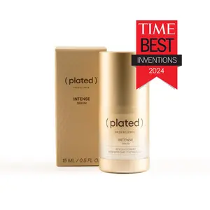 Plated Skin Science INTENSE Serum - Anti Aging Concentrate with Exosome Growth Factor & Hyaluronic Acid - TIME Best Inventions 2024 - 15ml