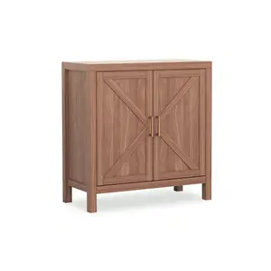 Sideboard Cabinet With Adjustable Shelves, Buffet Kitchen Cabinet, Farmhouse Coffee Bar Cabinet, Wood Cupboard Console Table, Storage Cabinet For Kitchen Dining Room(35.5" H * 30" L *14" W)