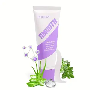 PHOFAY Hair Removal Cream - Pain Free & Moisturizing Formula for Easy Skin Hair Removal to get a Smooth, Gentle Body