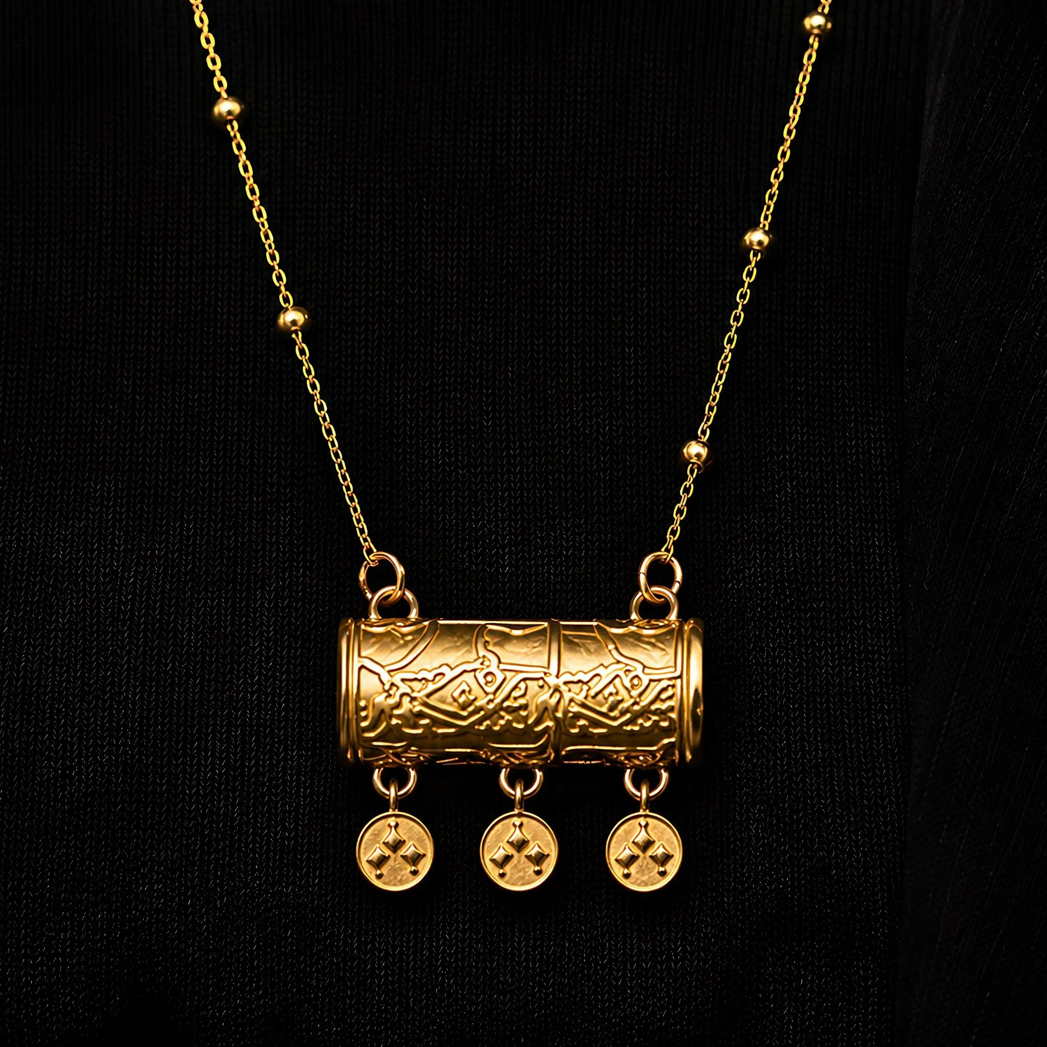 Threaded Tapestry Necklace