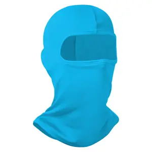 Balaclava Face Mask, Summer Cooling Neck Gaiter, UV Protector Motorcycle Ski Scarf for Men/Women black unisex face covers & mask