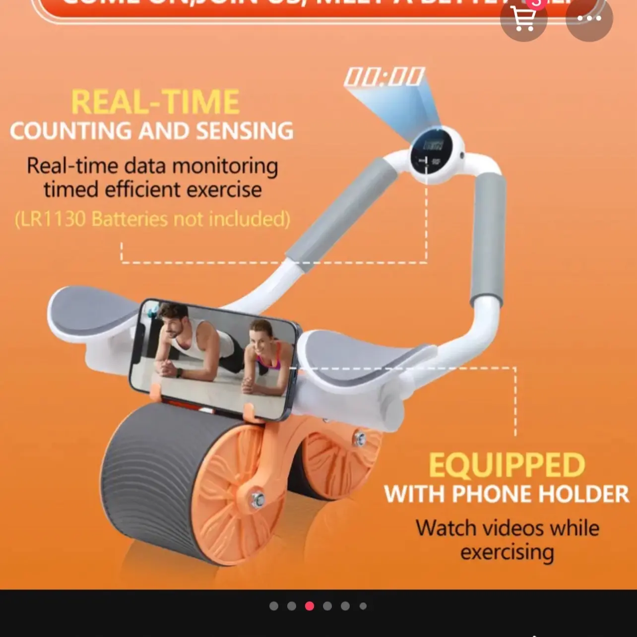 Ab roller wheel