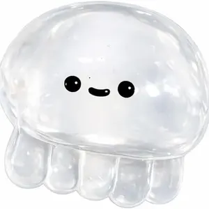 Squishy Jellyfish Fidget Toy, Stress Relief, Decompression Squeeze, Holiday Party Favors & Classroom Rewards
