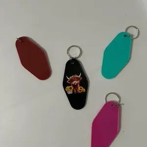 Hotel Style Keychain - Colorful Options Available