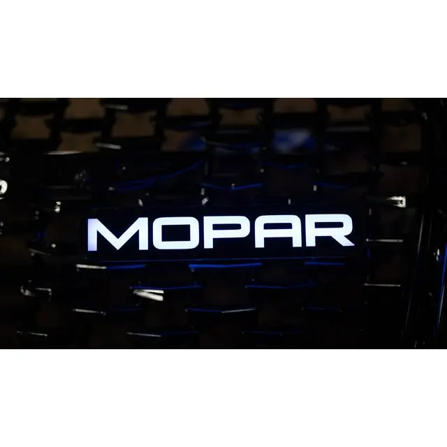Habibis Carbon Flow Series RGB Chase LED Car Ambient Light - MOPAR Front Grill Emblem Lights, App-Controlled, Weather Resistant, OEM Fit, Plug-and-Play for Dodge Charger, Challenger, Durango, Jeep Trackhawk