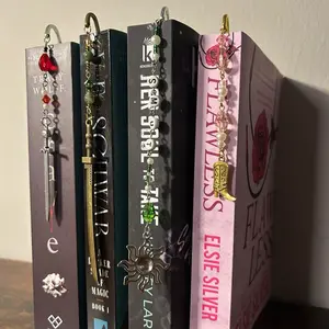 Hook Bookmark, Charm Bookmark, Customizable Charm Bookmark, Book Accessories, Personalized Bookmark, Gift for Book Lover, Gift for Readers