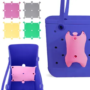SavPack Tote Bag Organizer Compatible With Original Bogg Bag & Baby Bogg Bag, Beach Bag Phone Holder, Tote Bag Cup Holder, Divider for Bogg Bag