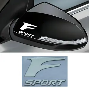 4PCS/SEcar stickers F Sport badge decorative Logo stickers ES300 RX350 IS300 LX570 RX ES LS LX model dedicated vehicle accessories