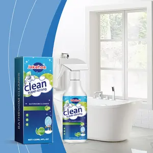 Bathroom Cleaner Powerful Cleaning Solution Effective Stain Removal Removes Water Stains Lime Scale Cleaning Surface Bathroom Descaling Agent 1 Bottle/2 Bottles Liquid