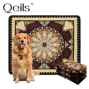 Qeils Puppy Washable Pee Pads - Pack of 2, 36"x41" Super Absorbent, Non-Slip Training Mat for Floor, Crate, Couch & Whelping Pads Litter Mat
