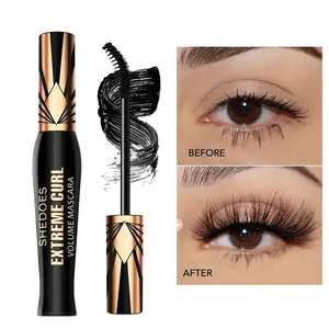 Extreme Curl Voluminous Lengthening Mascara - Waterproof Smudge-Proof Long-Lasting Thick Lashes