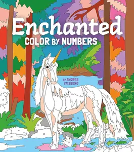 Enchanted Color by Numbers: Includes 45 Artworks To Colour (Arcturus Creative Color-by-Numbers)
