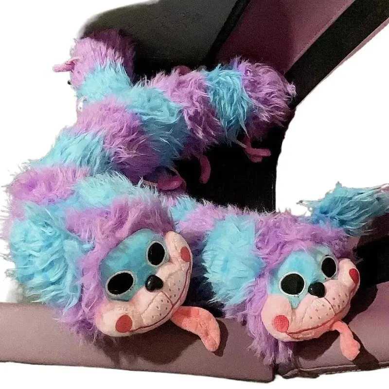 1pc Cute Animal Design Soft Stuffed Pug Pillars Poppy PJ Pug-A-Pillar Anthropomorphic Stuffed Toy, Ideal for Children's Halloween, Birthday Gifts