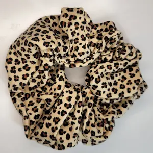 Leopard Print Scrunchie - Stretchy Fabric