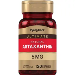 Piping Rock Astaxanthin Supplements 5mg | 120 Softgels | Non-GMO, Gluten Free