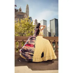 Anastasia Tie-Dye Lehenga Choli