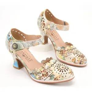 L'Artiste by Spring Step Leather Mary Janes Luxe