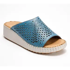 Spring Step Leather Slide Sandals Rhydian