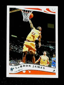 2005-06 Topps Sports Trading Card, #200 LeBron James 3rd Year Collectible