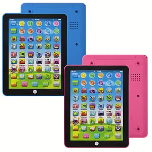 Blue Educational Tablet, Learning Entertainment Tablet, Interactive Learning Toy for Ages 3+, Perfect Gift for Halloween, Christmas & Thanksgiving