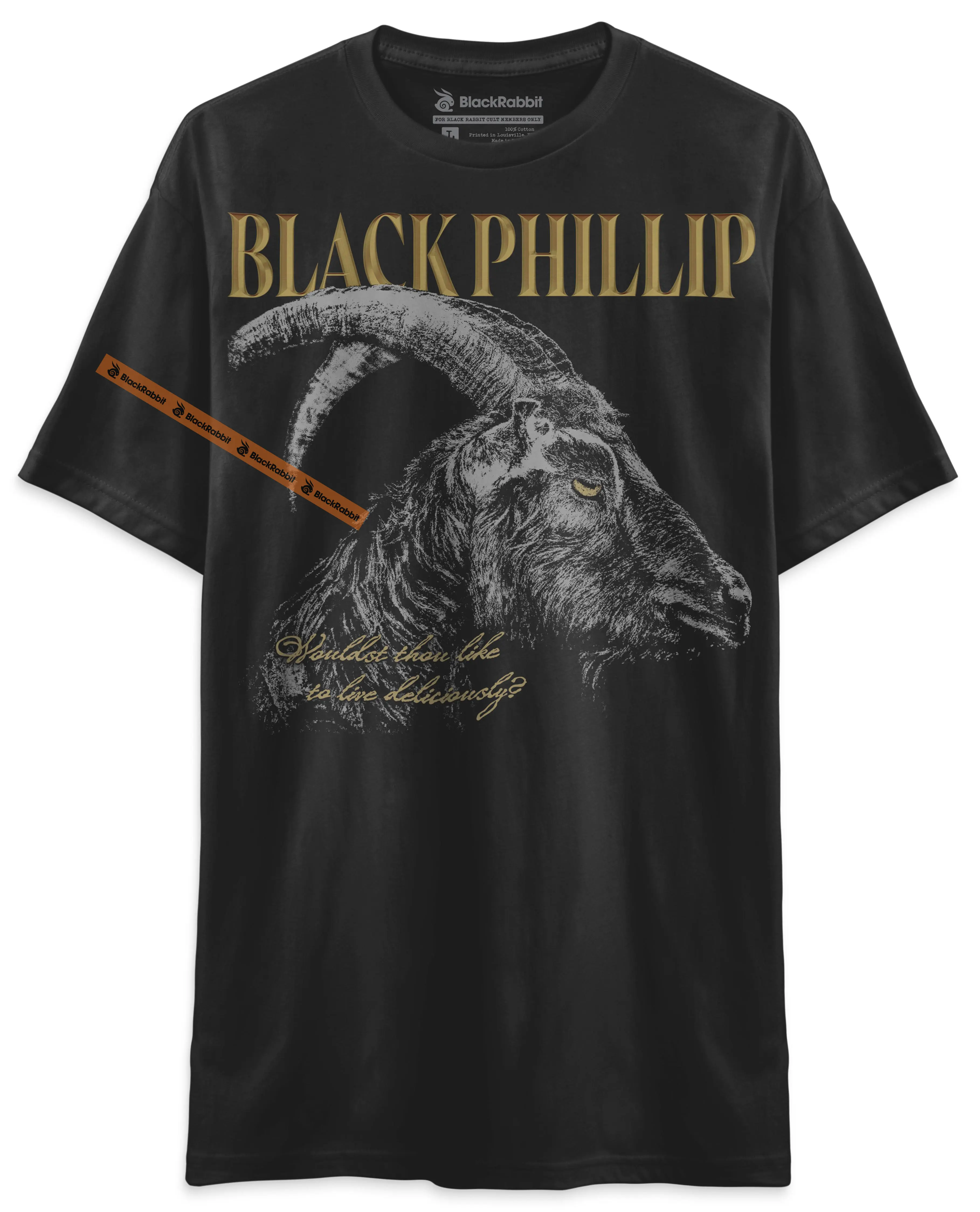 BLACK RABBIT The Witch Black Phillip The VVitch Unisex Classic T-Shirt