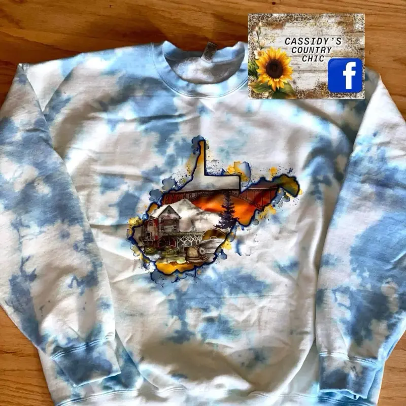 Cassidy's Country Chic West Virginia Crewnecks