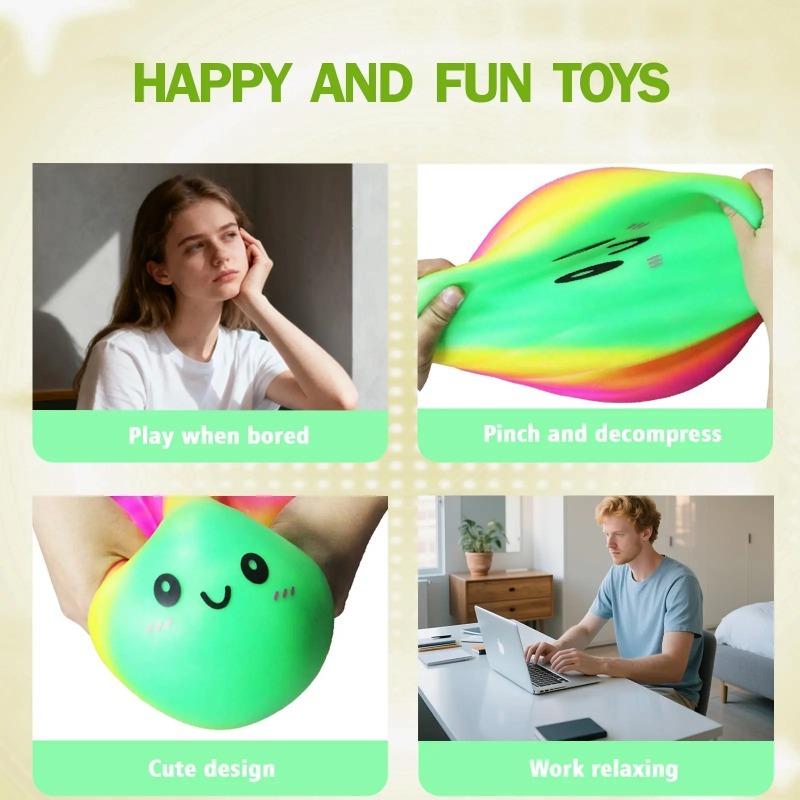 Extra Large Stress Relief Squishy Toy | 25cm Slow-Rise Dumpling Squishy | Super Soft & Comfortable, Anxiety Relief, Fun Fidget Gift