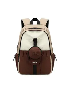 Unisex Casual Commuter Backpack, Waterproof Large Capacity Lightweight Shoulder Bag, Simple Design for Students and Daily Use