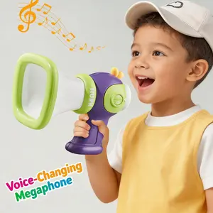 Talking Megaphone Toy with Voice Changer – Funny Horn with 3 Voice Modes & Recording – Unleash Kids‘ Imagination & Boost Communication holiday gift creativity