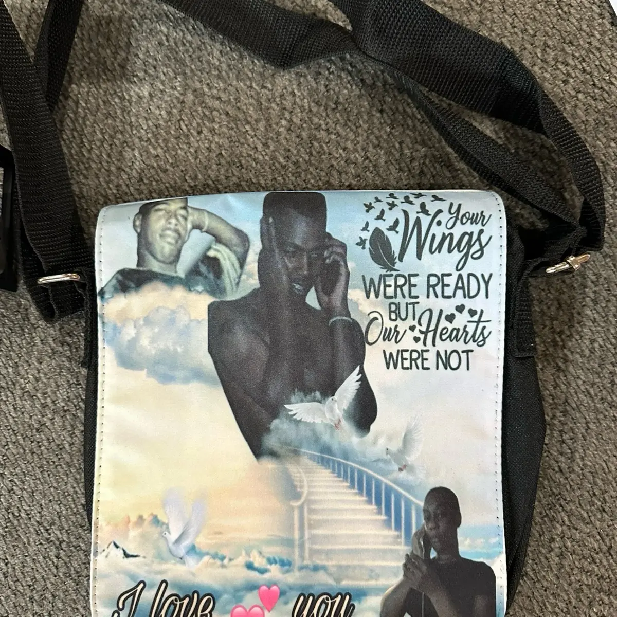 Personalize canvas crossbody & shoulder bag with your image